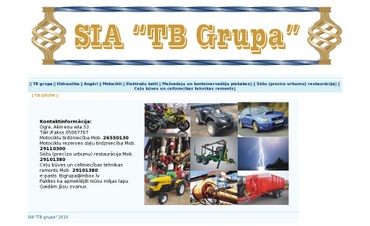 TB Grupa, SIA